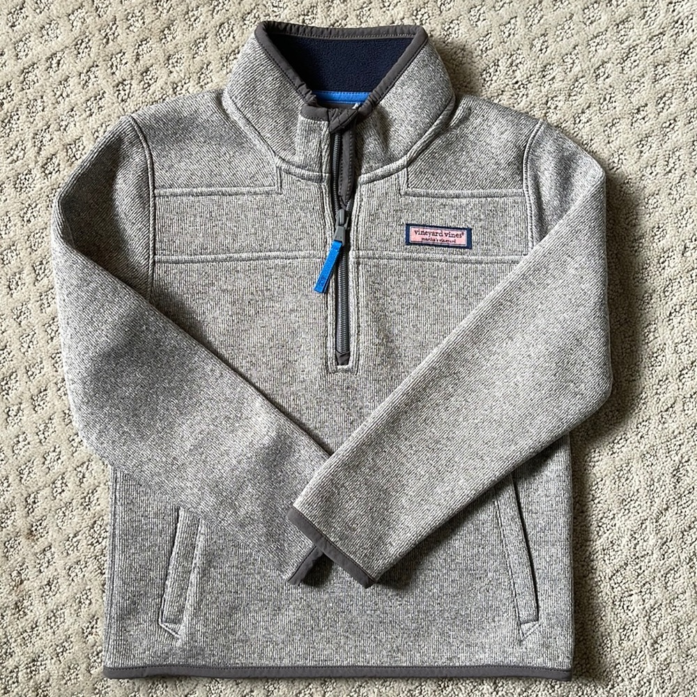 Vineyard vines half zip sweatshirt